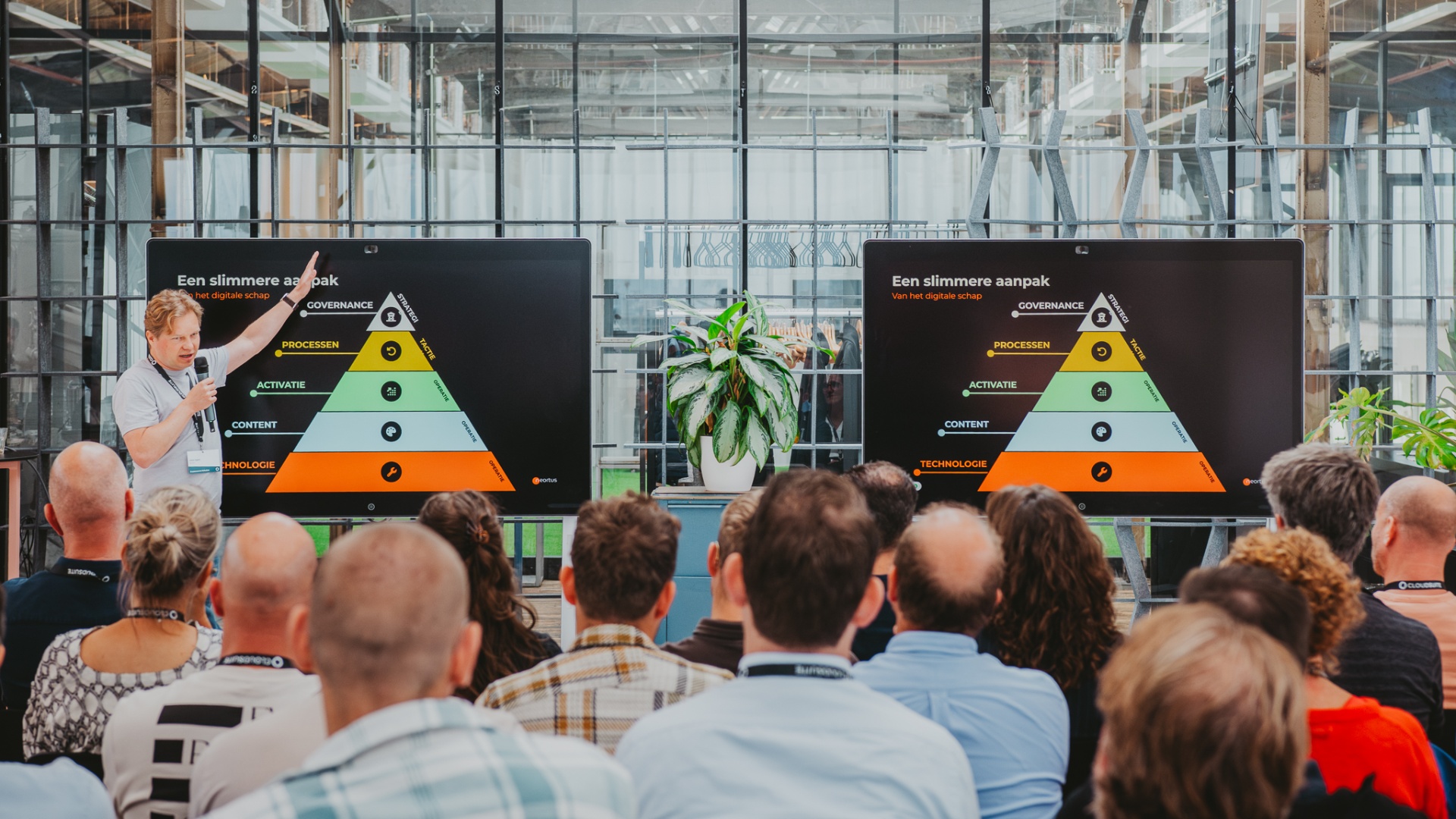 Presentatie 'Een slimmere aanpak' tijdens vorige editie